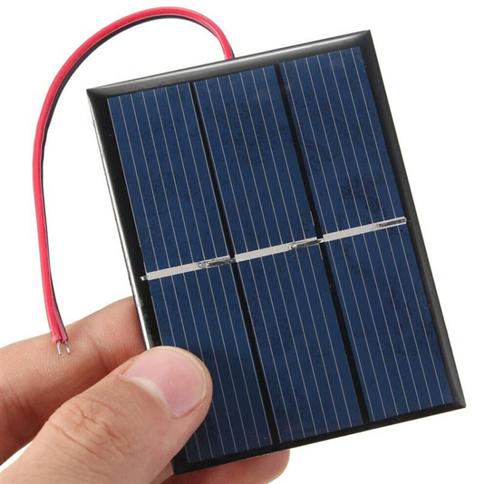 Mini 1.5V 0.65W 300Ma Solar Panel Module With Wires For Diy Lights Toys Charger 9365509120453