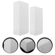 White Foam Block Wedding Party Decor 4 Pieces
