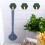 4Pcs Green Adhesive Wall Hooks Practical ABS Stick on Hooks 11