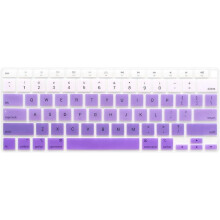 2-Pack Ultra-Thin Silicone Keyboard Cover for MacBook Air 13" 2020/2021 (A2179/A2337), Compatible with Apple M1, US Layout