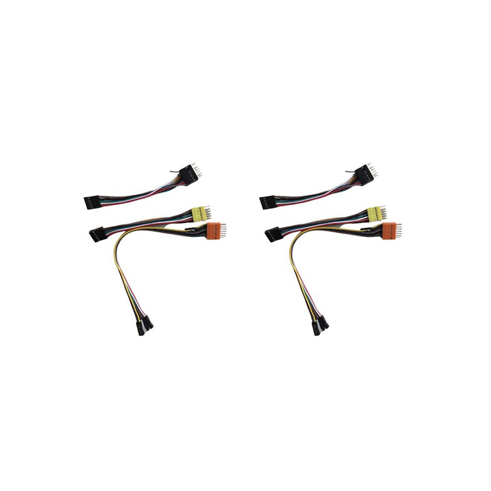 6Pcs Suitable For Chassis With Ordinary Motherboards Transfer Wiring Cable Usb Cable Audio Cable 6032475631483