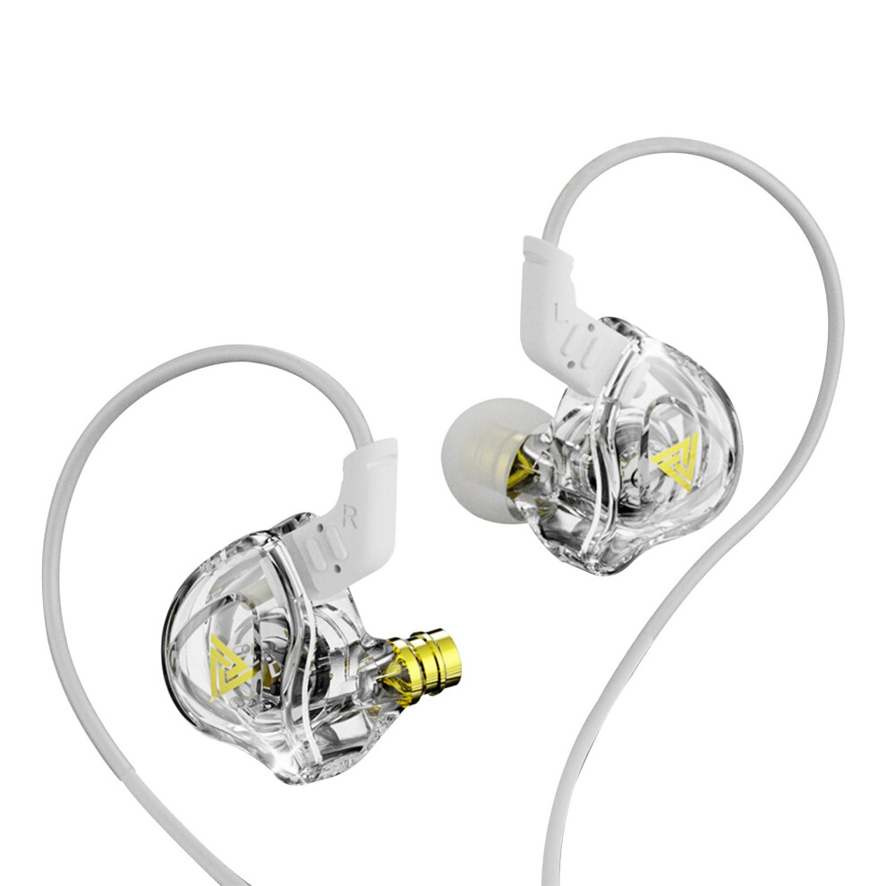 Anmuyum In-Ear Monitor Earphones, Super Bass & Crystal Clear Sound, High-Res Noise-Canceling Iems For Singers (, 47In), Compatible With All White 9365509182031