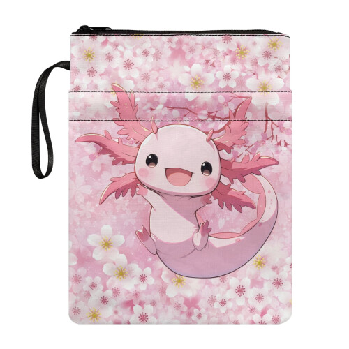 Θήκη Organzoer για βιβλία σε σχήμα Cherry Blossoms με ελαφρύ ύφασμα από πολυεστέρα, για