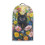 Κάλυμμα σκόνης για μηχανή καφέ Black Cat Floral για εσωτερική κουζίνα, παχύρρευστο 1