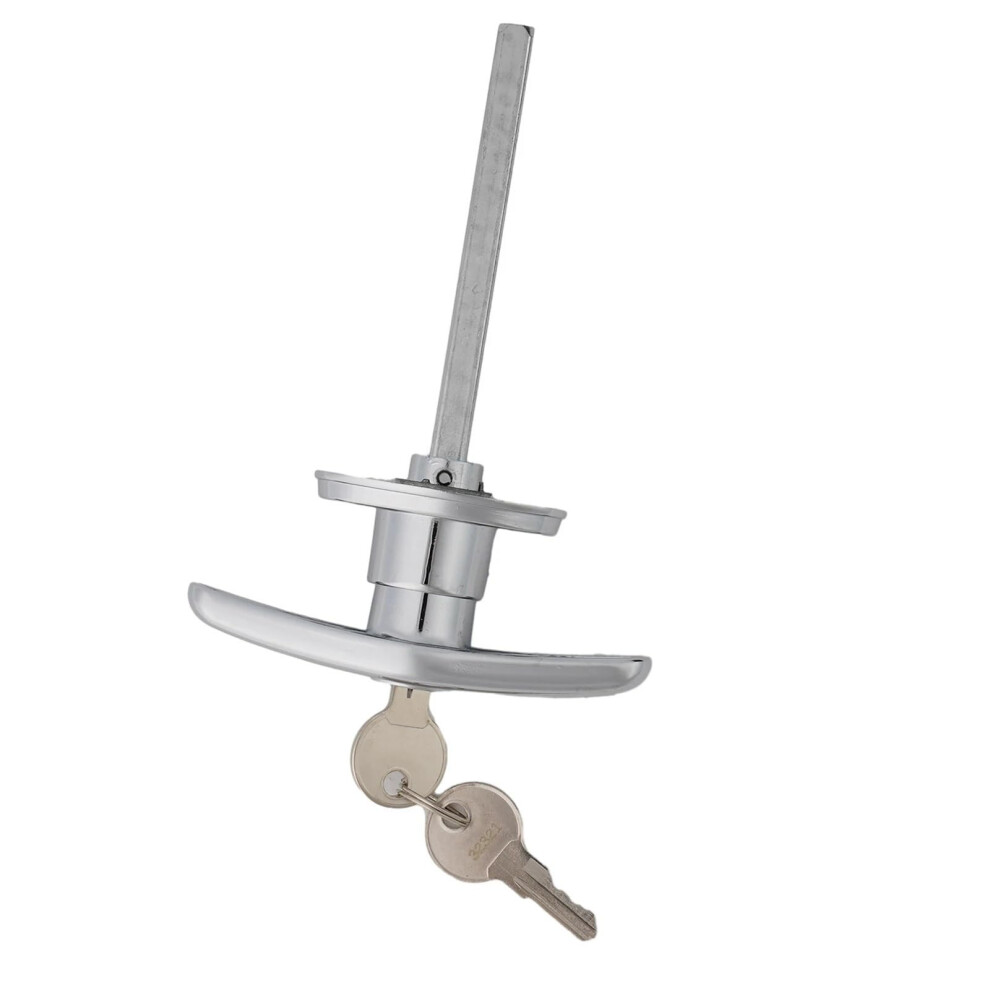 T Handle Garage Door Lock Keyed Security Latch For Trailer Rv Toolbox Replacement 1Pcs 9771547538431