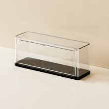 Stackable Dustproof PET Display Box for Collectibles, Dolls & Miniatures – Compatible with Collector Shelves