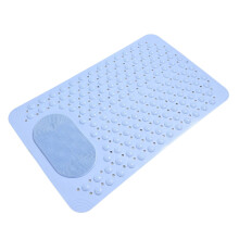 High Grip PVC Shower Floor Pad Foot Scrubber With Rapid-1 Blue