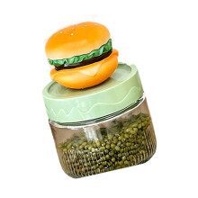Pot de stockage de nourriture sèche de boîte en verre moderne-3