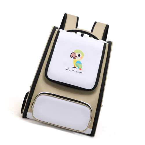 Portable Small Bird Travel shipper For Tiny Birds-White