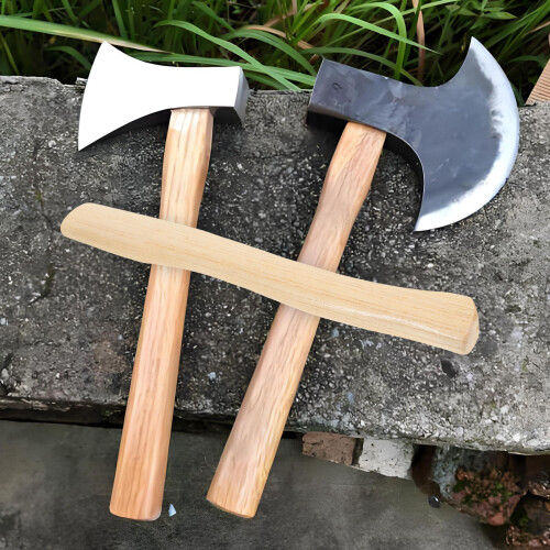 Hardwood Axe Handle Replacement Smooth Finish for Outdoor Use 2