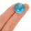 Simulation Small Stone Decorations Glass Beads Blue 1 Bag 7
