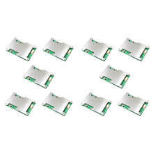 10X 4S 12V 100A BMS Lithium Batterie Ladegerät Schutz Platine mit Power Batterie Balance Verbessern PCB Schutz Platine