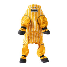 Fashion Two Color Option Small Dog Jumpsuits-XXL Yellow