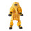 Pantalons réglables de protections de corps de-XXL Jaune 1