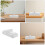 Garden Fence Support Feet 6pcs Plastic Holders Base Stakes Easy Setup 3
