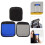 Multi Functional Luggage Handle Covers Blue 3pcs 14x13cm 2