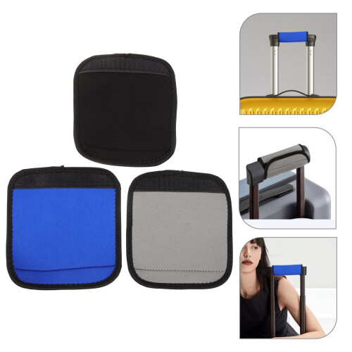 Multi Functional Luggage Handle Covers Blue 3pcs 14x13cm 1