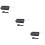 3 Sets Barbecue Accessories Baking Tray Rack Camping Cookware Stove 2