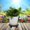 1Stk Blumentopfhalter Mit Kaffeefarbe Und 7