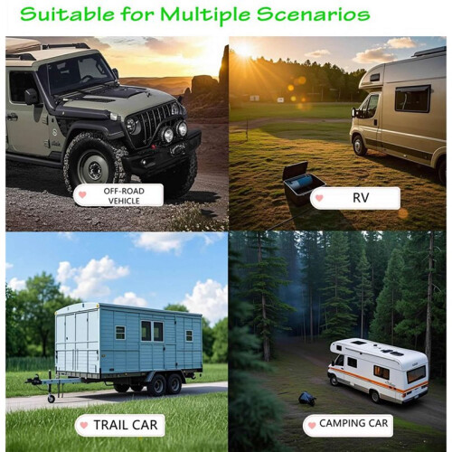 RV Level Bubble Graduated Scale Stick  Leveling System,High Visibility Bubble for ,Trailer,Caravan & RV 4 Pack 2