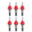 30 Pcs Underfloor Heating Manifold Flow Meter, Visual Flow Monitoring Regulator for Underfloor Heating Systems(1/2) 2