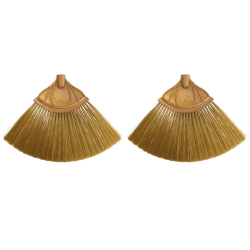2Pcs Broom Head Replacement For Push Broom Cleaning 2