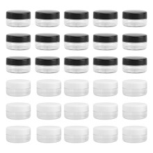 30Pièces Boîtes Compactes PP Pour Stockage Crème Et Cosmétiques