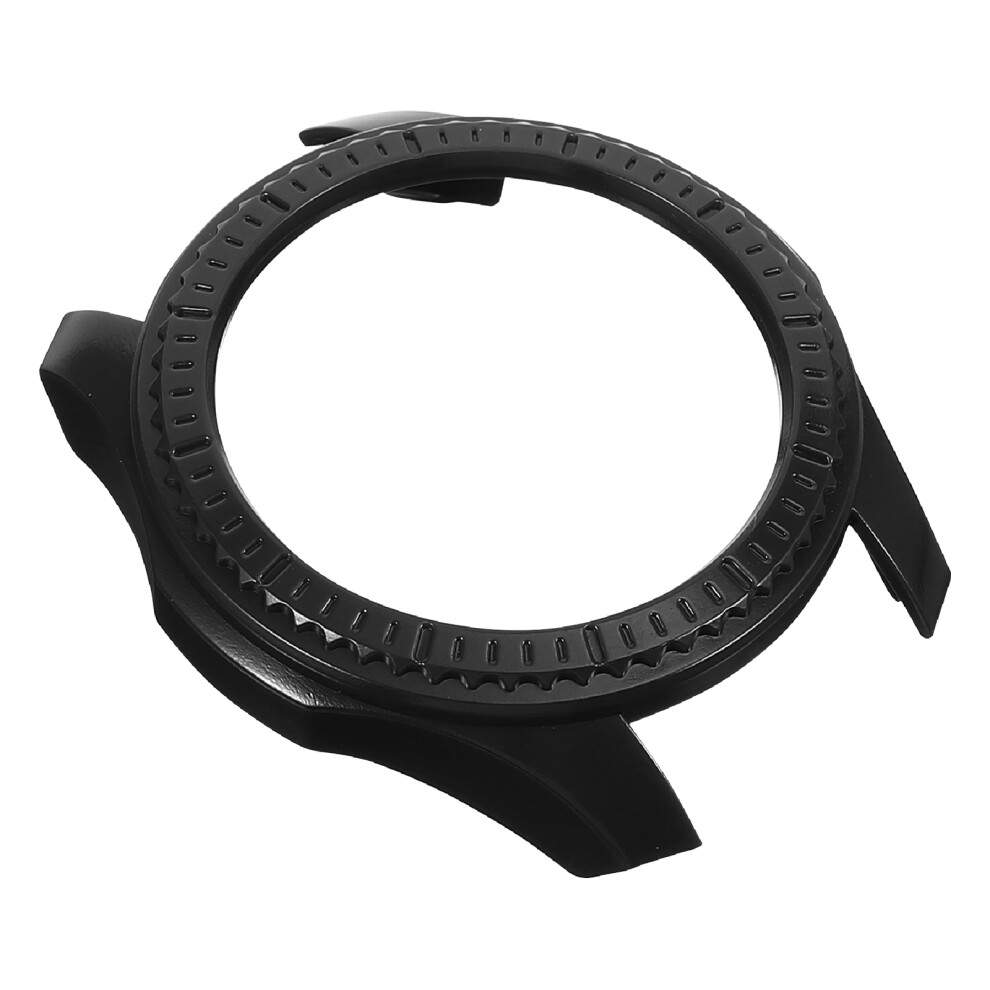 1Pc Pc Watch Case Anti-Drop Protective Smartwatch Shell Black 3352339502005