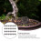 50Pcs Plastic Flowerpot Fertilizer Boxes For Bonsai 11
