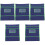 5Pcs Chair Back Storage Bag With Pocket Organizer 4