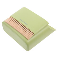 4Sets Compacte Stofblik En Borstel Set Groen Voor Kinderen En Auto