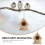 3 Pezzi Decorazione Nido Uccelli Esterno Mini Ornamento 8