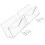 2 pcs clear acrylic wall or desktop mail holder for office use 11