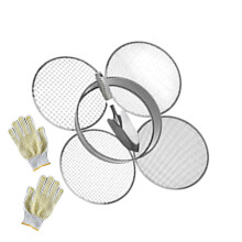Stainless Steel Compost Sifter Garden Sieve Meshes Soil Sieve