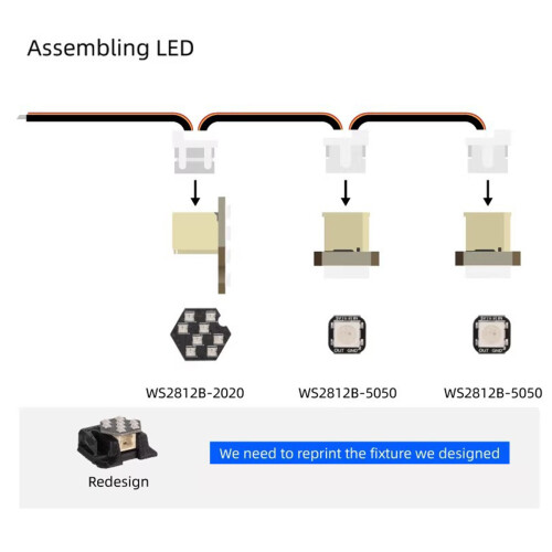 Advanced Printer Compatible LED Lighting Set With Intelligent 1
