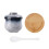 Ceramic Egg Coddler for Breakfast - Microwave Safe Stew Bowl with Lid for Home Kitchen Dark 1