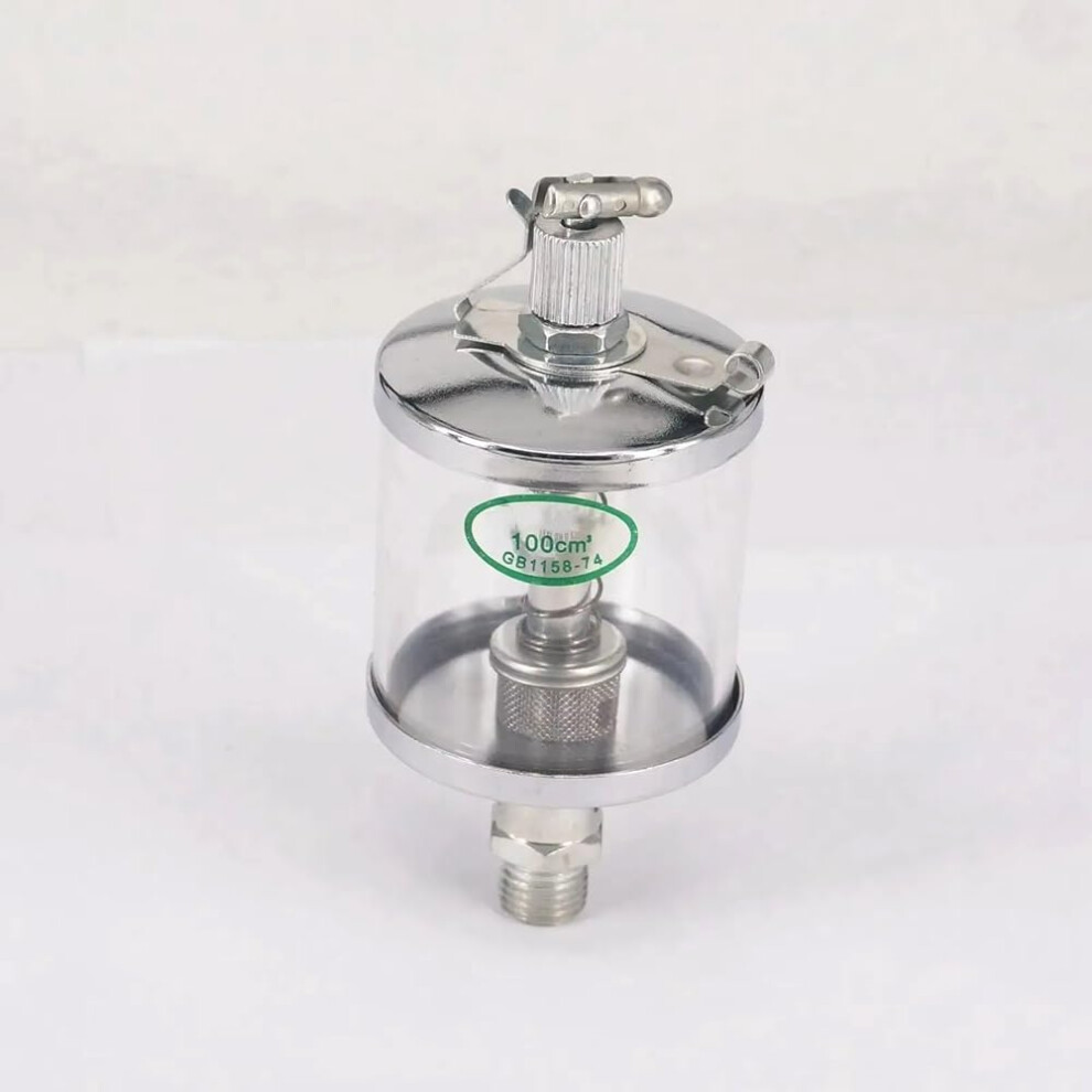 M8x1 16Ml Drip Feed Oil Cup Lubricator With Sight Glass And Needle Valve For Engines And Motors 9771547539438