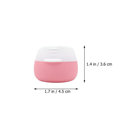 4 Pcs Cream Storage Bottles Travel Containers Empty Makeup Pots 2