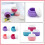 4 Pcs Cream Storage Bottles Travel Containers Empty Makeup Pots 6