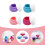 4 Pcs Cream Storage Bottles Travel Containers Empty Makeup Pots 11