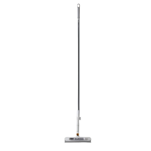 Nettoyant pour vitres extensible avec tête rotative et-Blanc