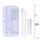 Sewing Machine Thread Stand Triple Spool Adjustable Holder for Embroidery Quilting and Hemming 1