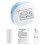 (Blue) Wireless Mini Sticker Printer Inkless Photo and Label Maker Small Size Designs for Labels and Notes  Purple 1
