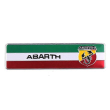 (B) Car Styling 3D Metal Italy Sticker Scorpion Adhesive Abarth Badge Decal Emblem for Fiat Viaggio Abarth Punto 124 125 500