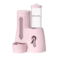Kleintierfutterautomat mit automatischem Wasserspender,-Rosa