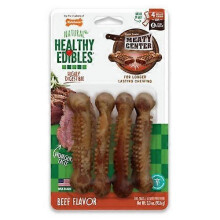 Nylabone Healthy Edibles Meaty Center Natural Dog Treats, 3.3 Oz / Small