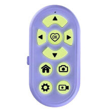 Wireless Remote Control for Mobile Phone Luminous Button for Short Videos Photo Taking EBook Page Turning C