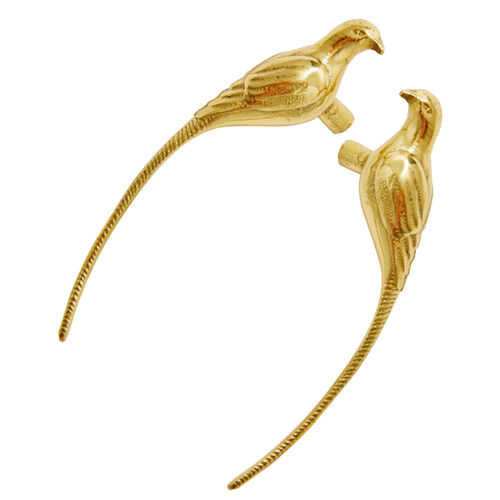 Metal Magpie Shape Cabinet Handle For Wardrobe Closet-a pair