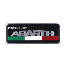 (A) Car Styling 3D Metal Italy Sticker Scorpion Adhesive Abarth Badge Decal Emblem for Fiat Viaggio Abarth Punto 124 125 500