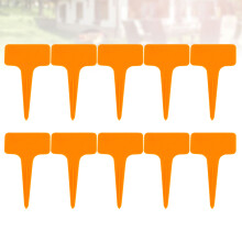 Shop Use T Shaped Flowerpot Label Orange 200pcs Pp